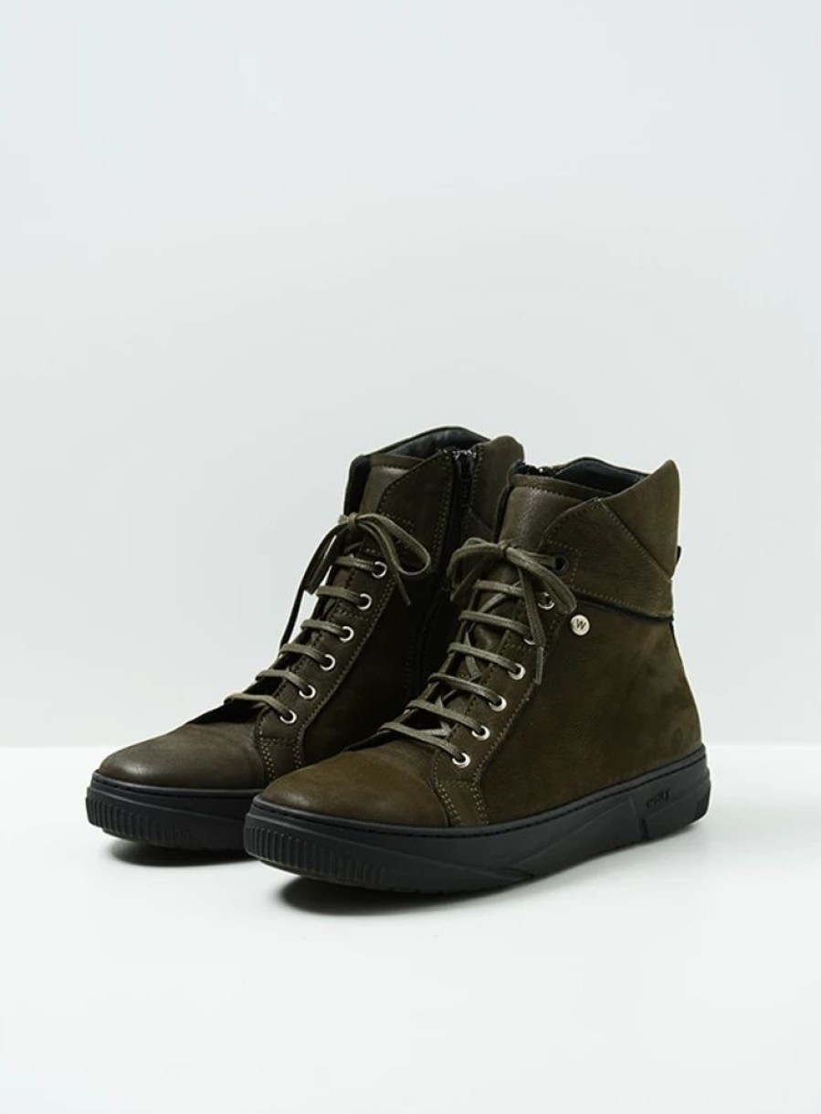 Dames Wolky | Wheel Cactus Nubuck