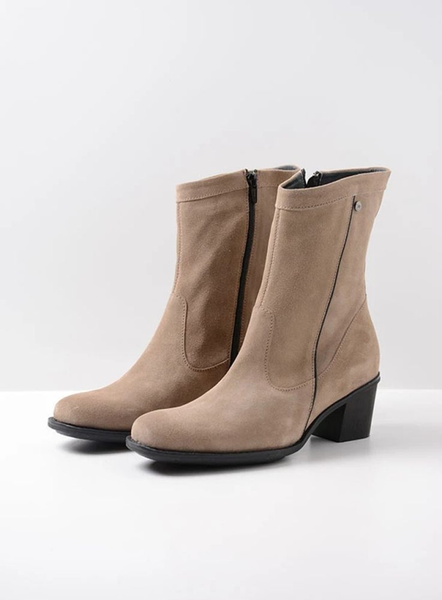 Dames Wolky | Mallow Safari Suede