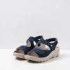 Dames Wolky | Harlem Denim Nubuck