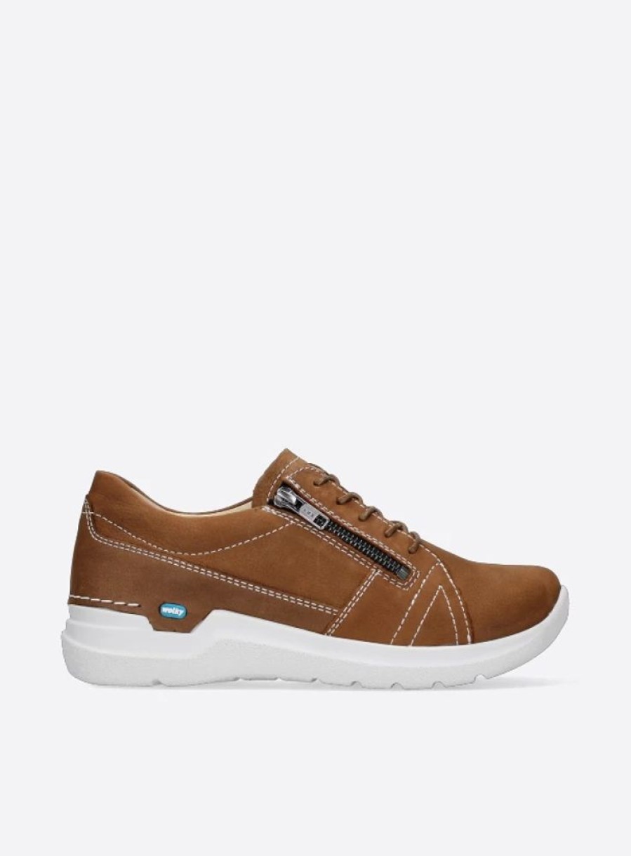 Dames Wolky | Feltwell Tobacco Bruin Nubuck