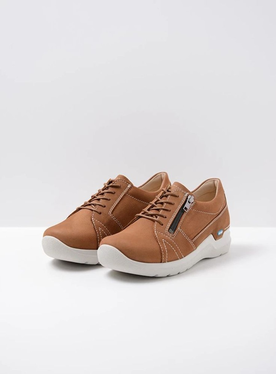 Dames Wolky | Feltwell Tobacco Bruin Nubuck