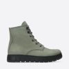 Dames Wolky | New Wave Grijsgroen Nubuck