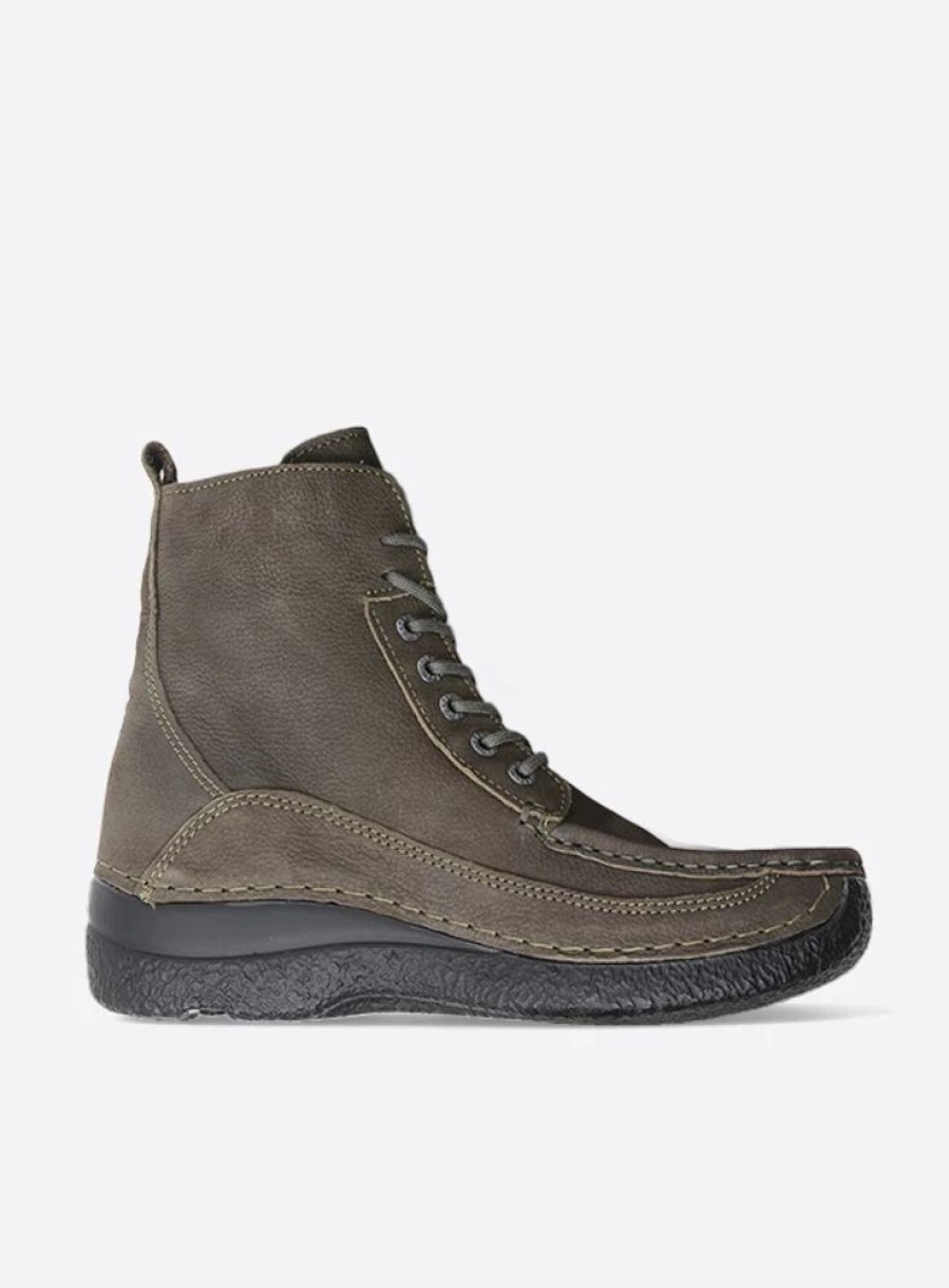 Dames Wolky | Roll Boot Cactus Nubuck