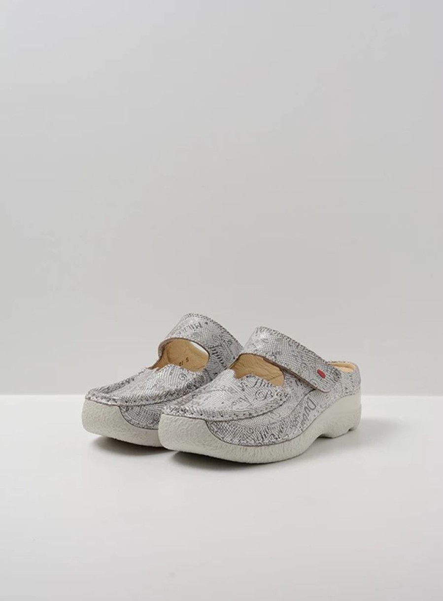 Dames Wolky | Roll Slipper Taupe Suede