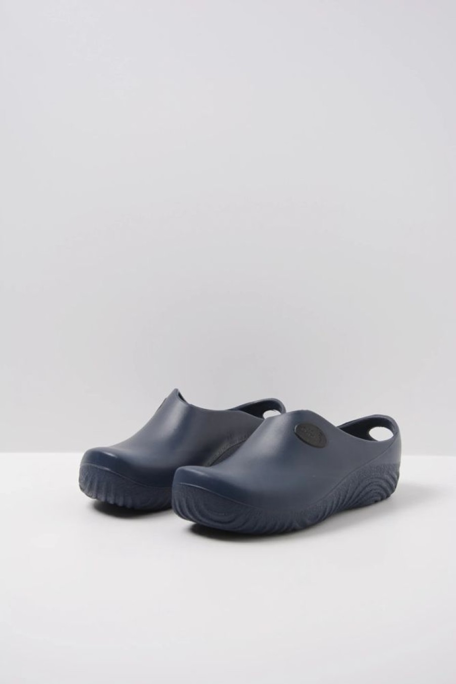 Dames Wolky | Ok Clog-Klomp Donkerblauw Pu