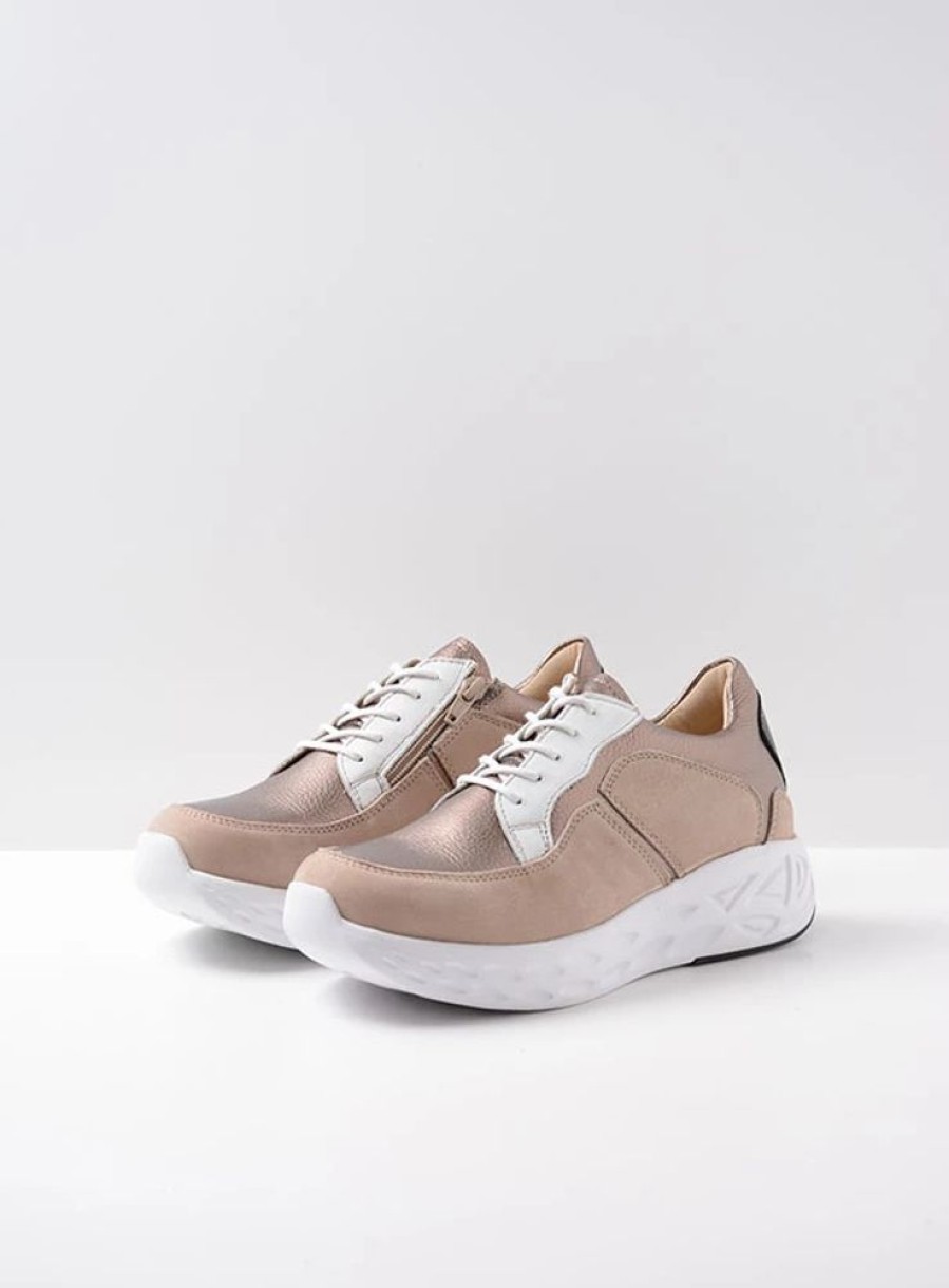 Dames Wolky | Bounce Safari/Brons Combi Leer