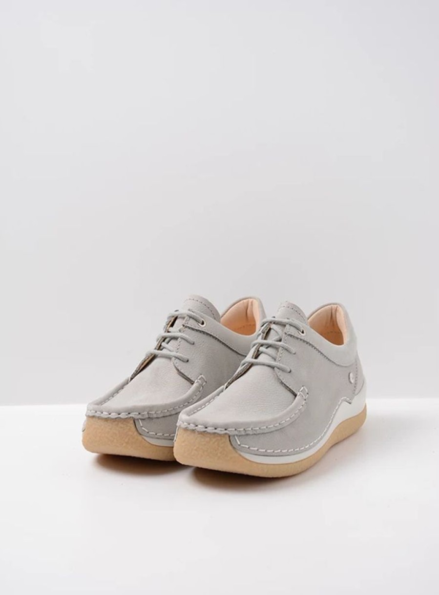 Dames Wolky | Celebration Lichtgrijs Nubuck