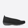 Dames Wolky | Ballet Zwart Nubuck