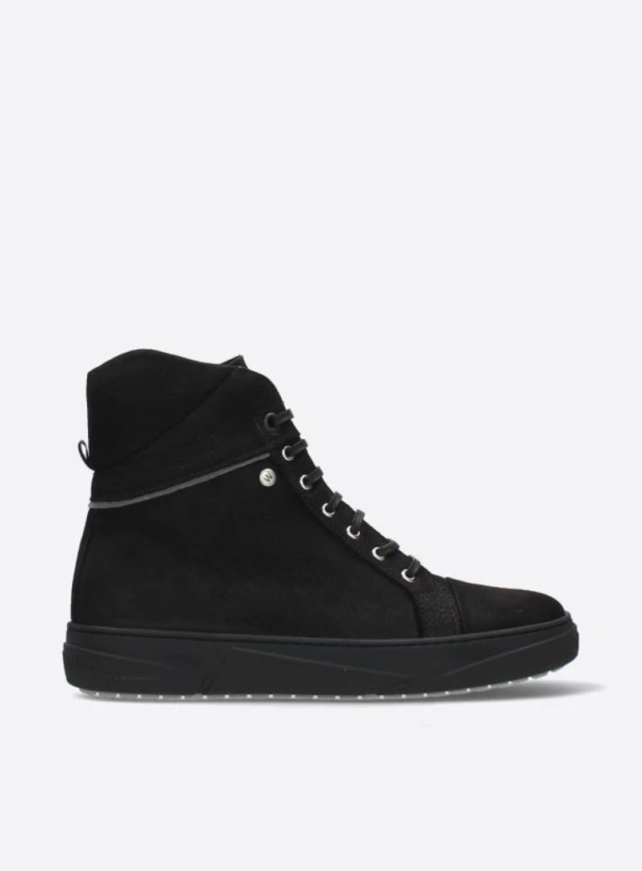 Dames Wolky | Wheel Zwart Nubuck