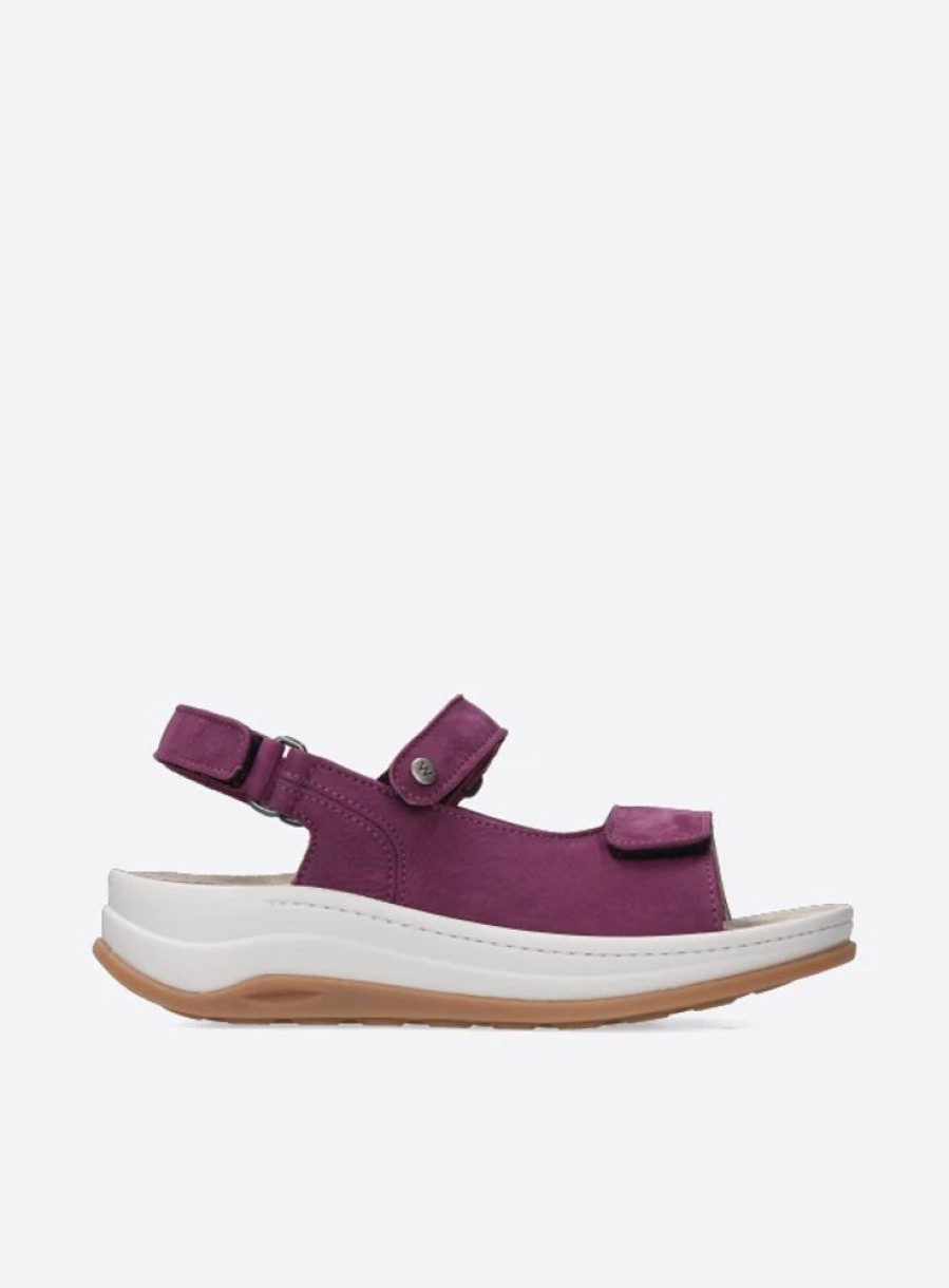 Dames Wolky | Adura Fuchsia Nubuck