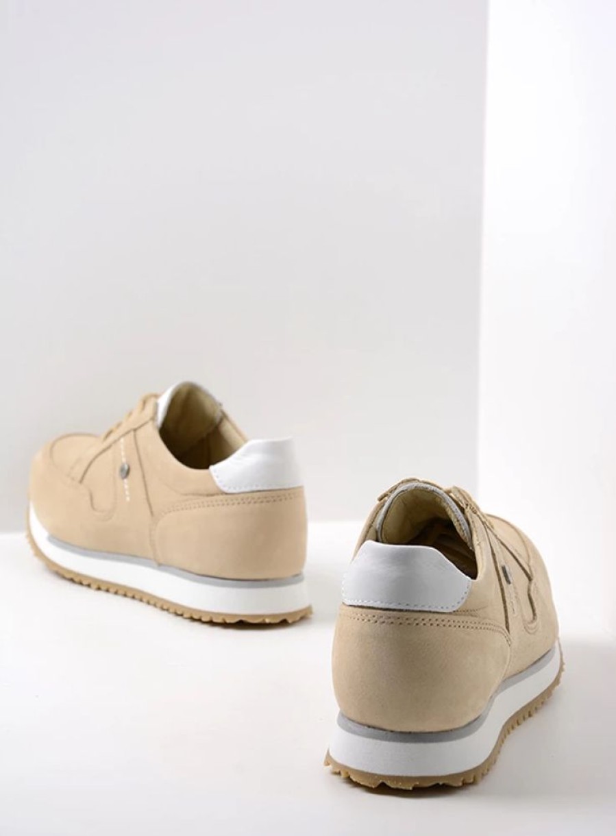 Dames Wolky | E-Walk Beige Nubuck