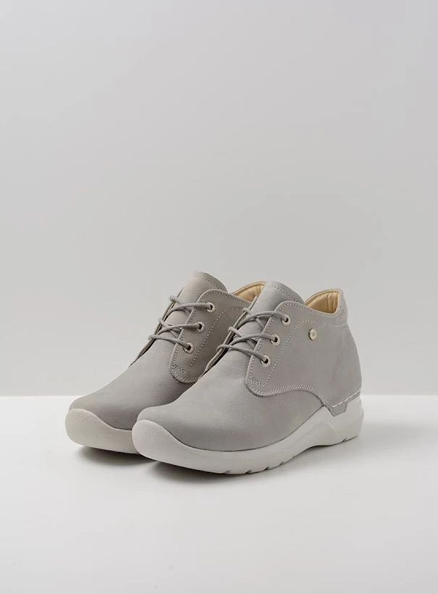 Dames Wolky | Truth Hv Lichtgrijs Nubuck