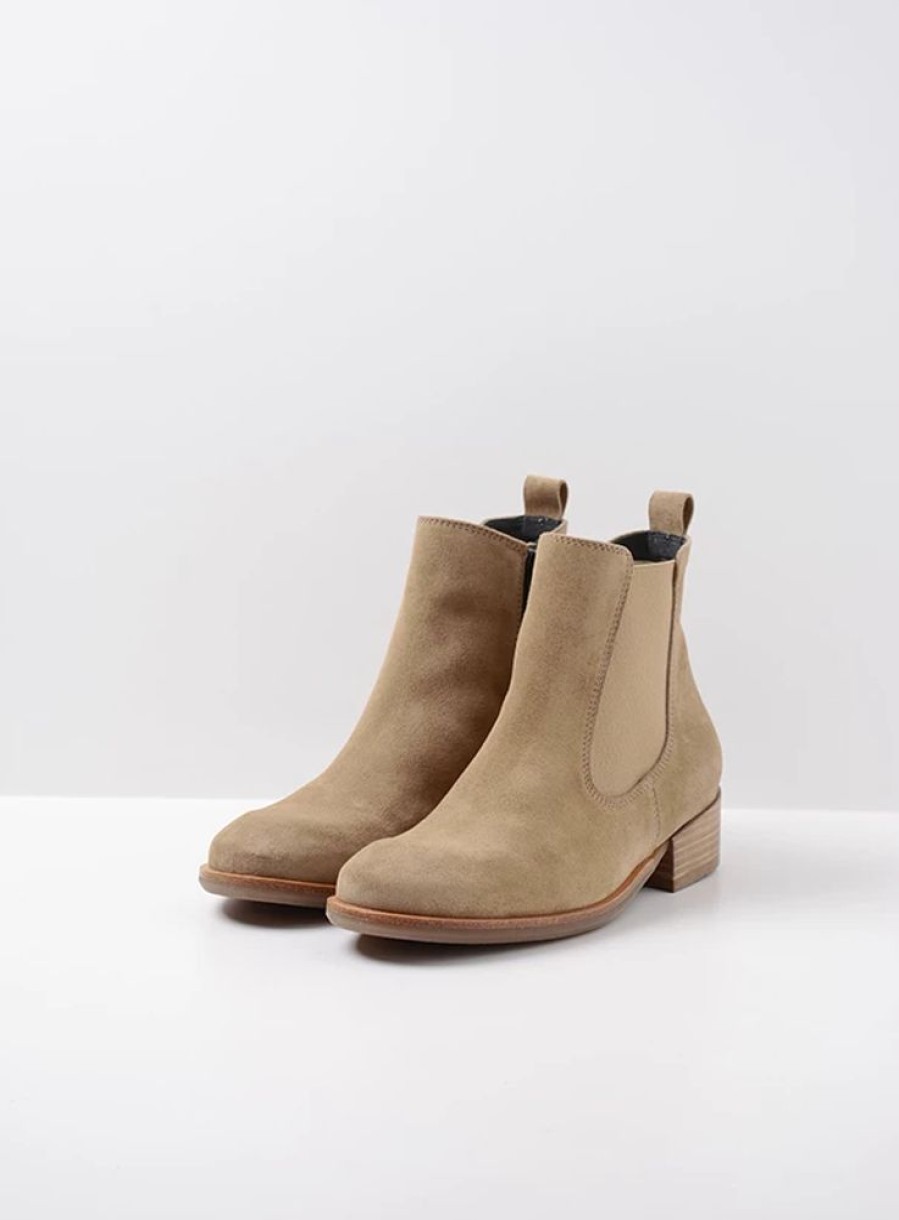 Dames Wolky | Masala Taupe Suede