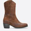 Dames Wolky | Caprock Hv Cognac Suede