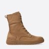 Dames Wolky | Check Cognac Nubuck