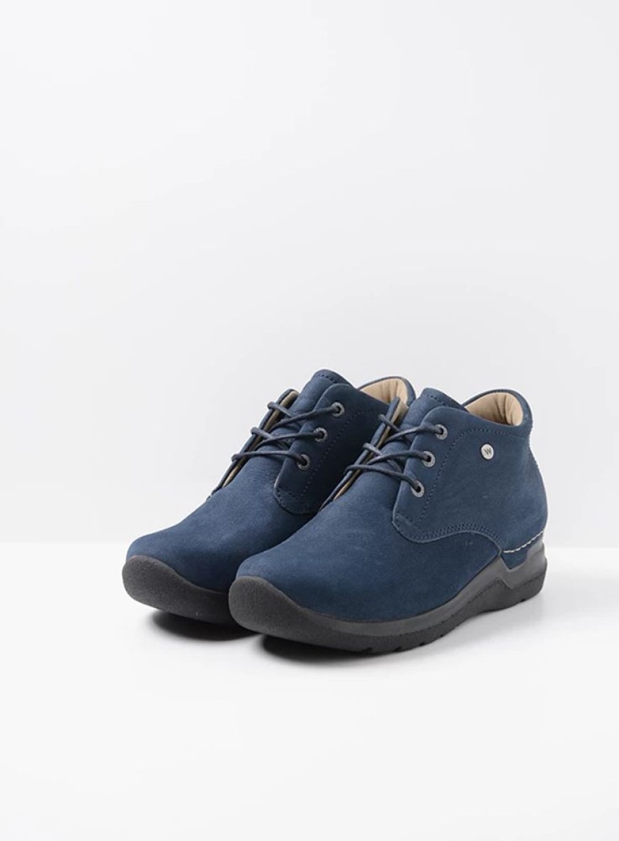 Dames Wolky | Truth Db Blauw Nubuck