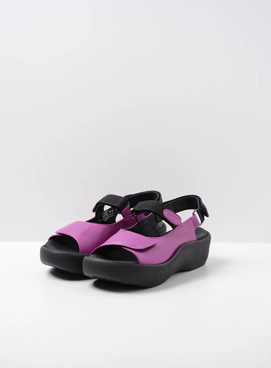 Dames Wolky | Jewel Fuchsia Leer