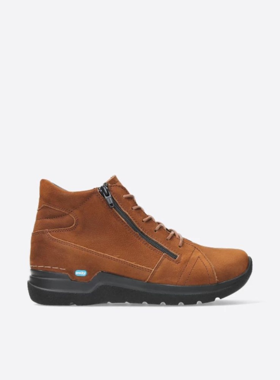 Dames Wolky | Why Cognac Nubuck