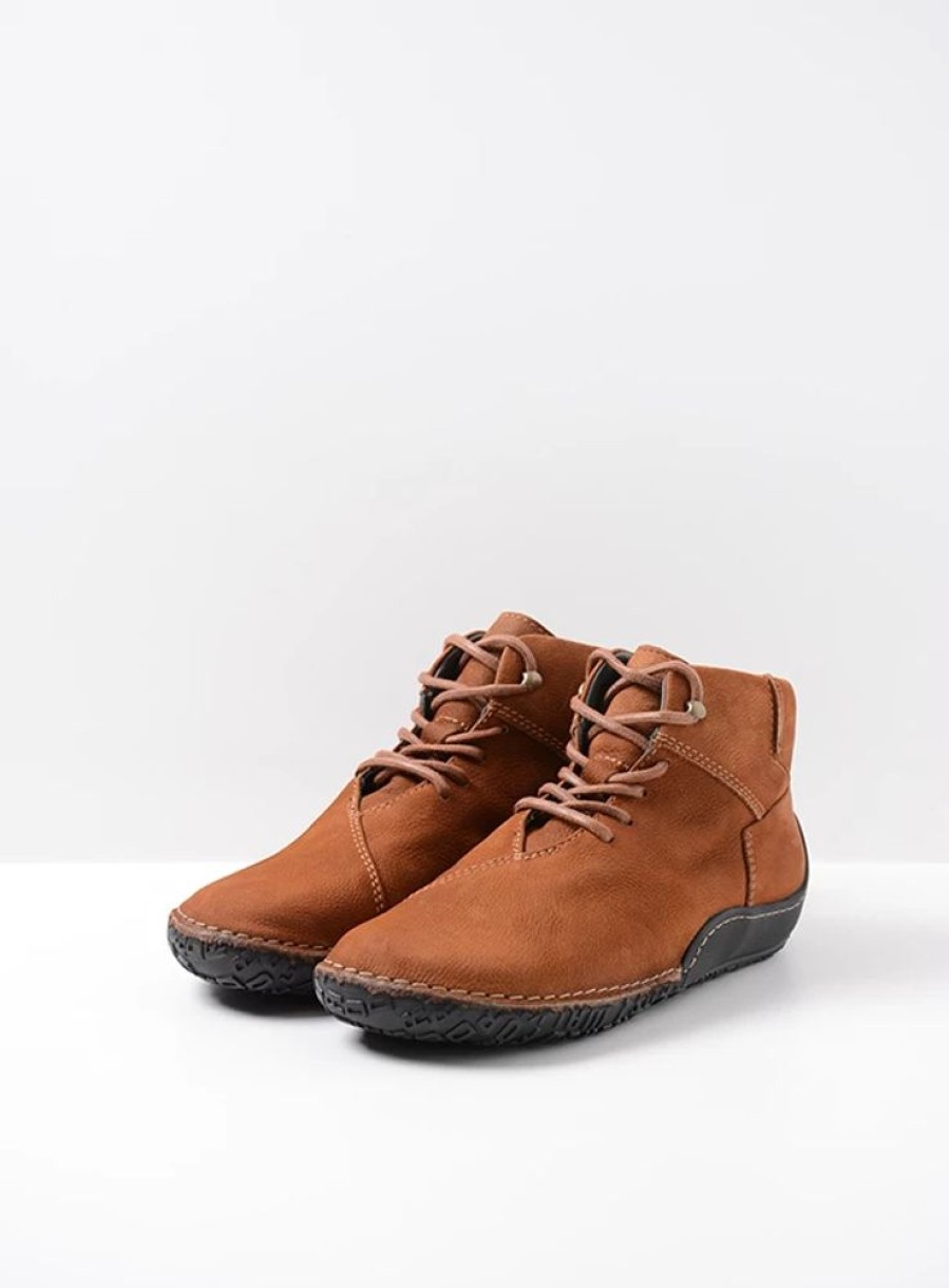 Dames Wolky | Mokola Cognac Nubuck