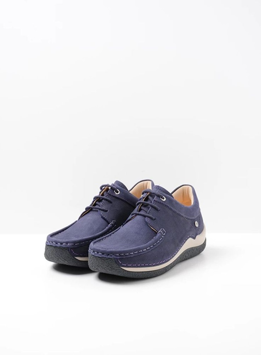 Dames Wolky | Celebration Paars Nubuck