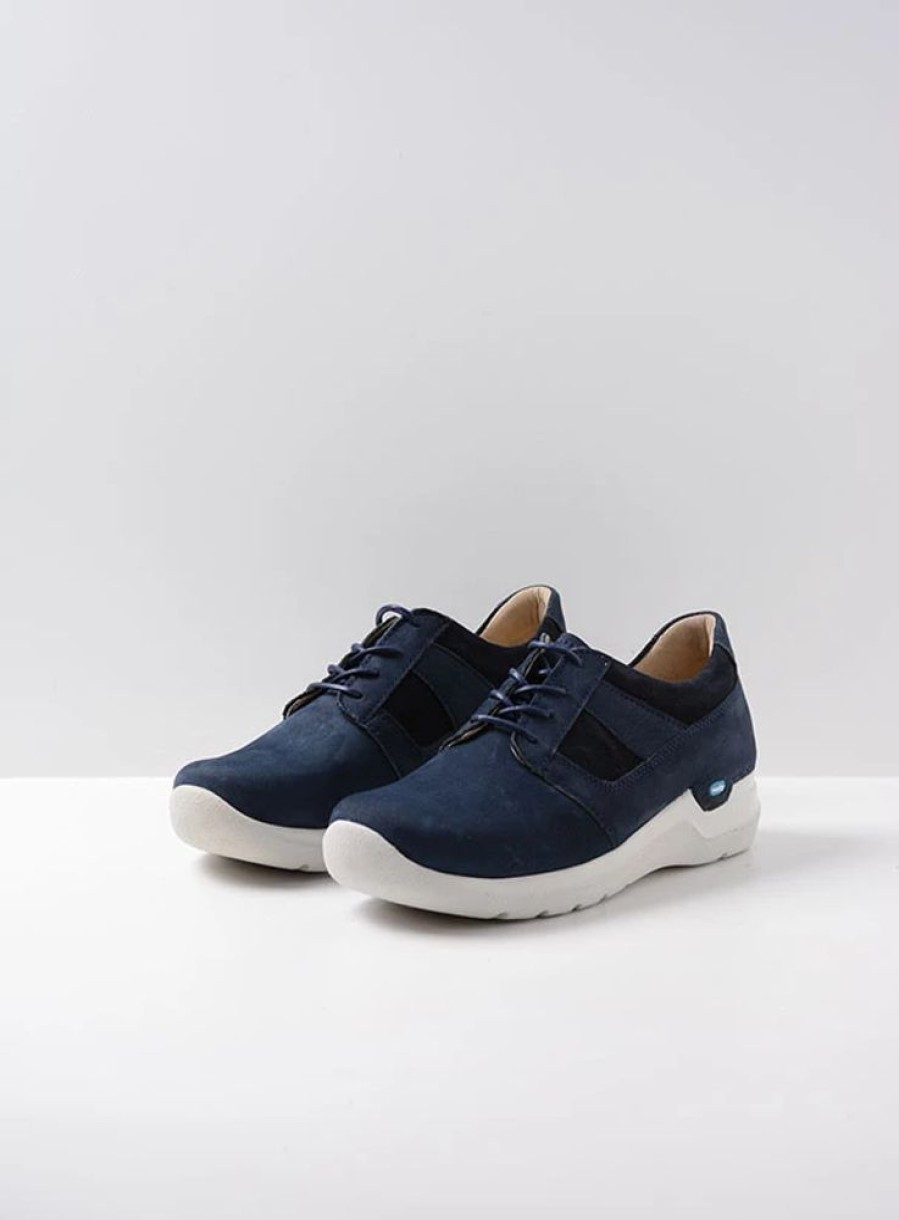 Dames Wolky | Cool Denim Nubuck