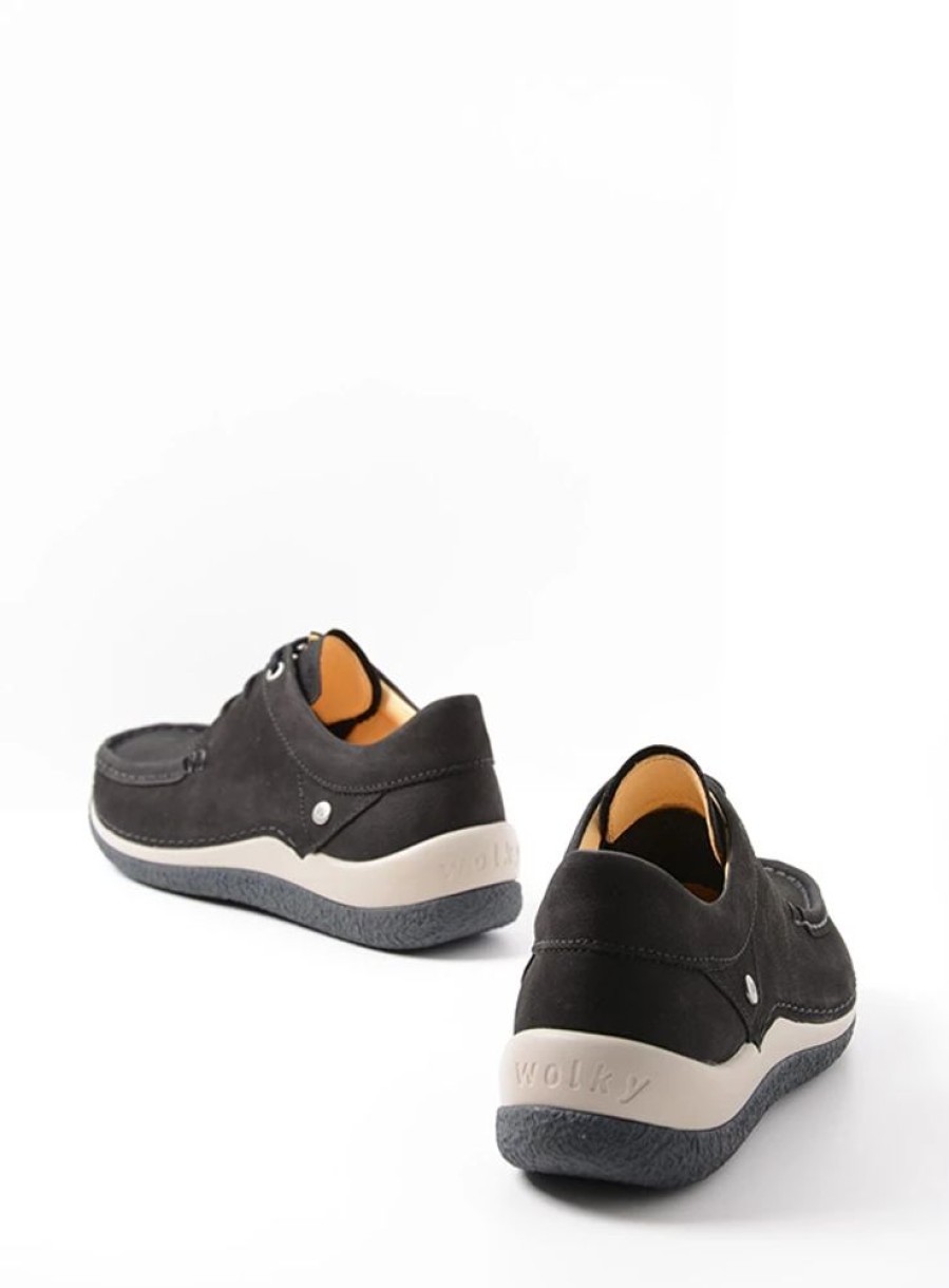 Dames Wolky | Celebration Zwart Nubuck