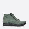 Dames Wolky | Why Saliegroen Nubuck