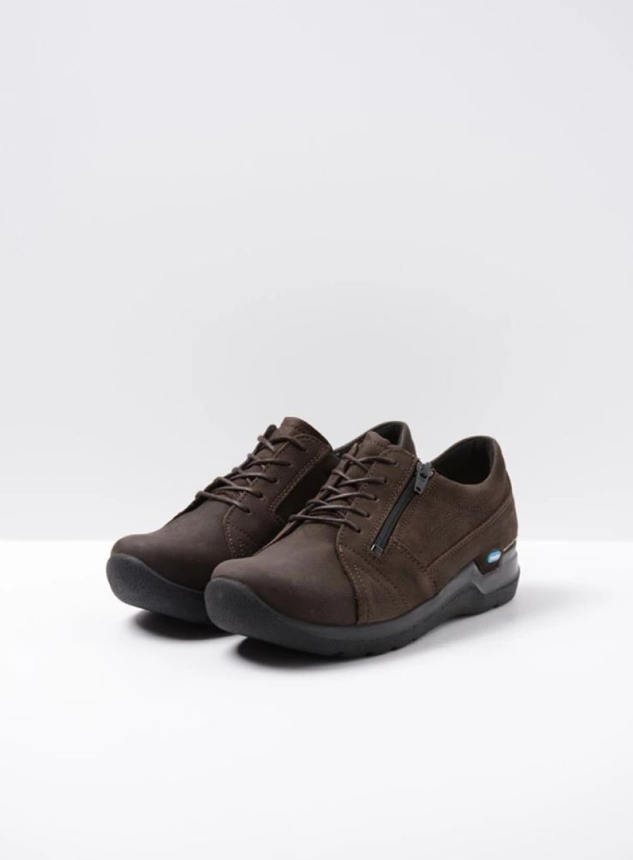 Dames Wolky | Feltwell Donkerbruin Nubuck