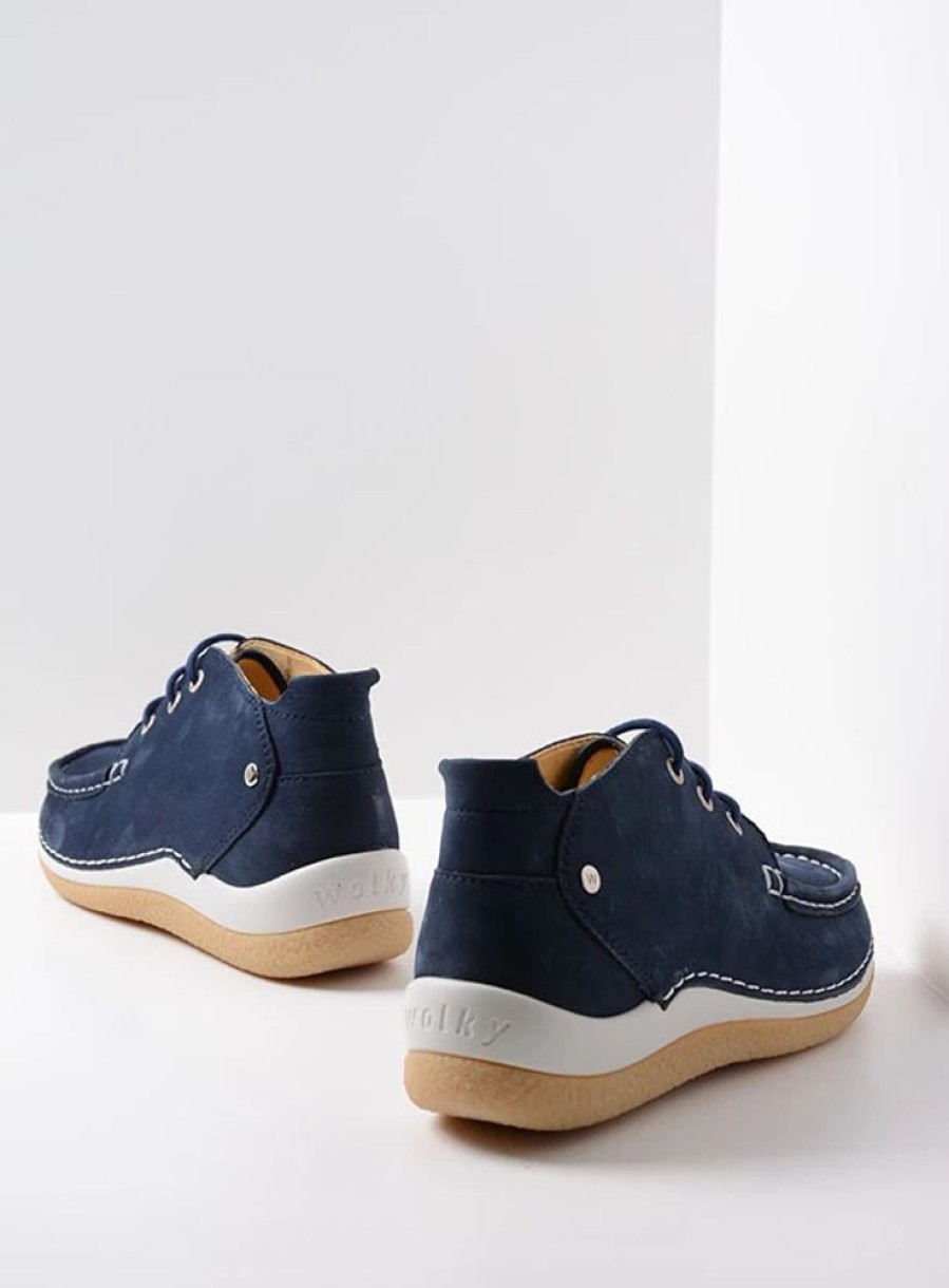 Dames Wolky | Rosella Denim Nubuck