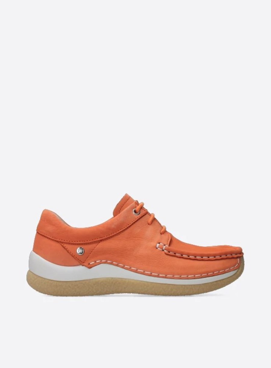 Dames Wolky | Celebration Oranje Nubuck