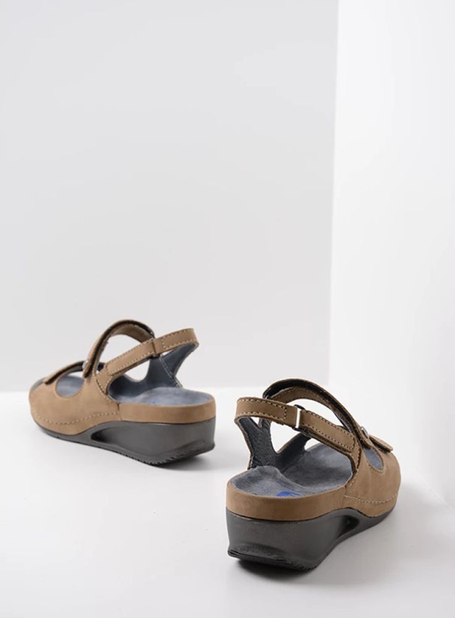 Dames Wolky | Shallow Beige Nubuck