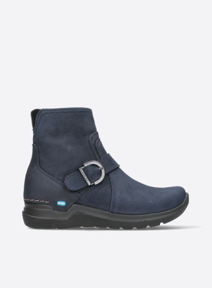 Dames Wolky | Okay Blauw Nubuck